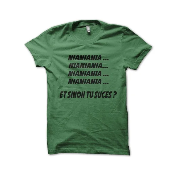 

Если вы высасываете зеленую футболку