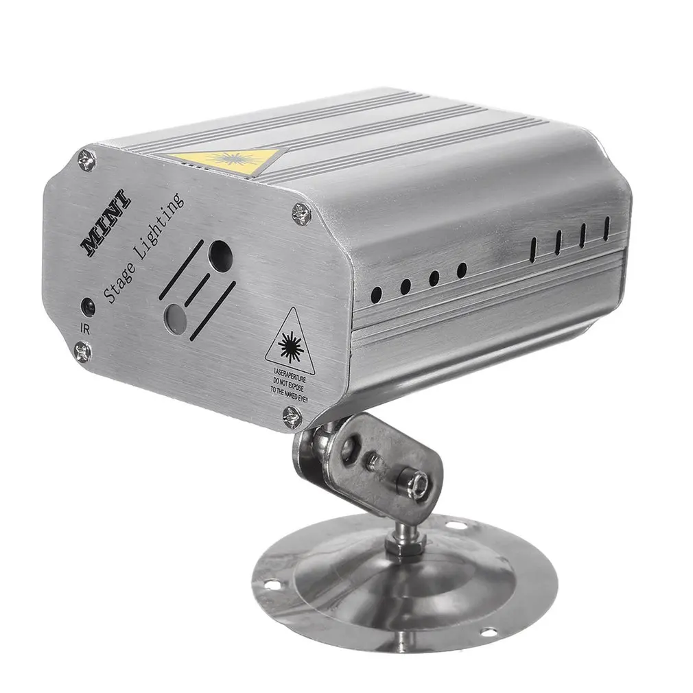 Светодиодный лазерный проектор сценический светильник голосовое управление