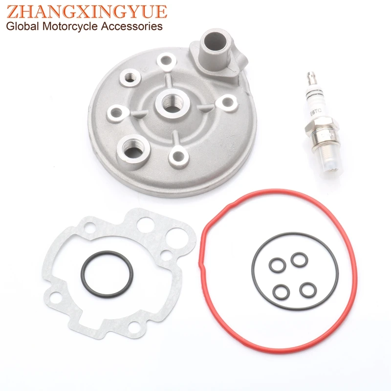 Головка цилиндра мотоцикла 70cc 47 мм и прокладка для APRILIA AF1 50 Classic MX50 SM Pegaso 50cc AM4 AM5 AM6