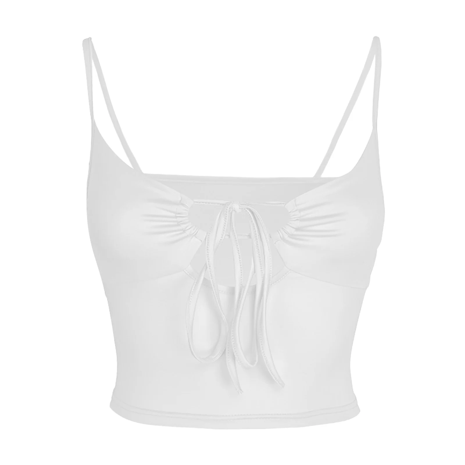 

Милый укороченный корсет BustierY2k, сексуальный топ, женский, модный, с вырезами, на шнуровке, на тонких бретелях, сексуальная клубная одежда