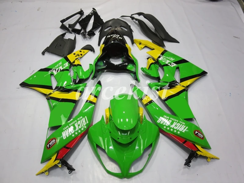 

Литьевая Форма НОВЫЙ ABS мотоцикл обтекатели комплект для Kawasaki Ninja ZX-6R 636 2009 2010 2011 2012 обтекатель набор зеленый желтый