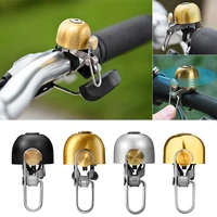 retro bicycle bell stainless bell cycling horns bike handlebar bell horn mtb road bike horn outdoor safety bike accessories