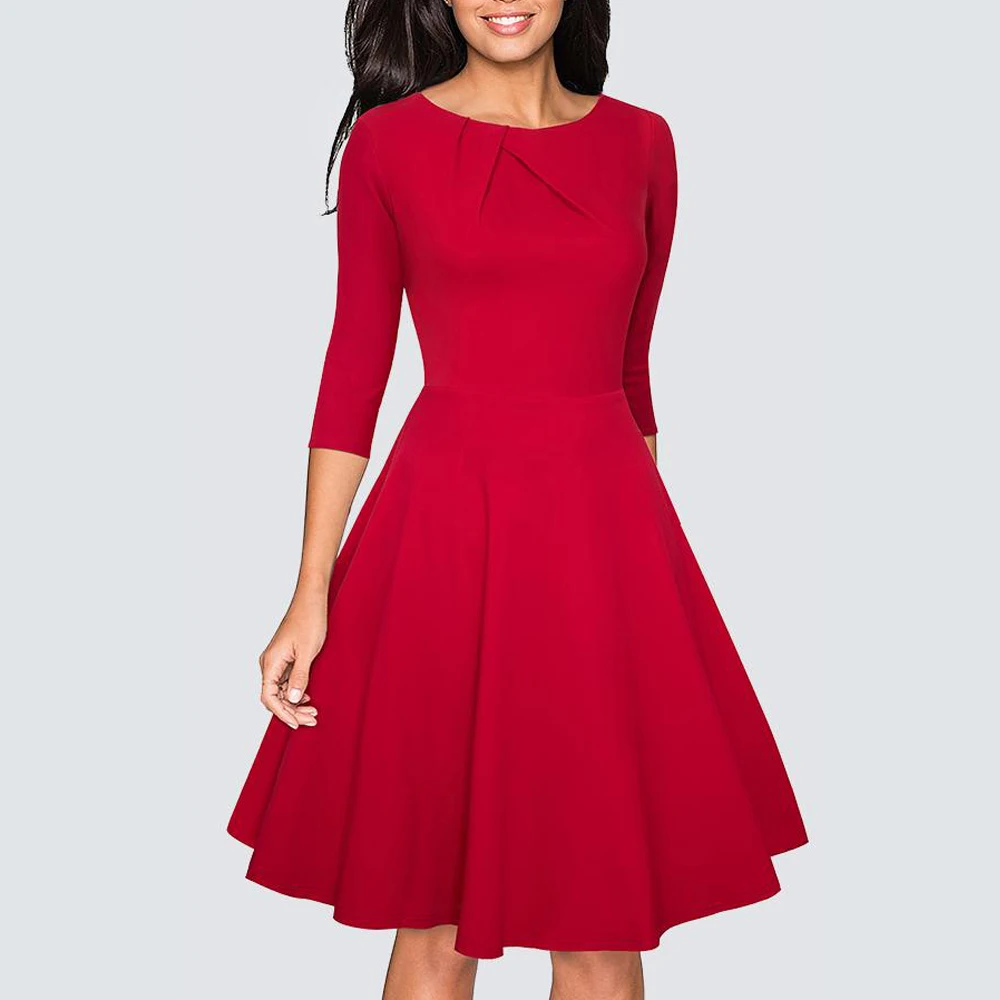 Женское платье трапециевидной формы с драпировкой элегантное черное вечерние со