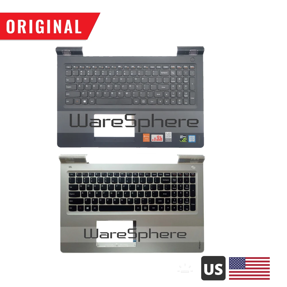 Оригинальный чехол для lenovo IdeaPad 700 15ISK 15 верхний с клавиатурой 5CB0K85929 5CB0L03549