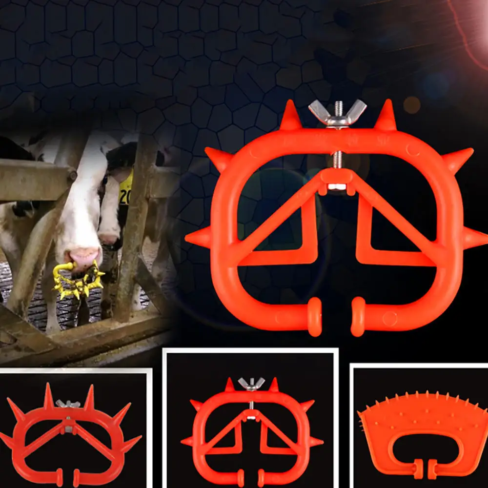 10 шт. круглые носы быка толстые пластиковые кольца для омоложения крупного