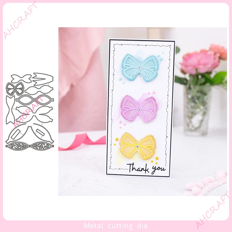 

Металлические Вырубные штампы в виде лука для скрапбукинга, фотоальбома, декоративное тиснение, бумажные карты, рукоделие, штамп 2021