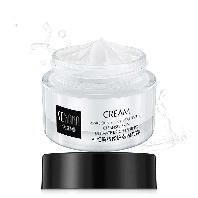 

Ceramide Day Cream Water Retention Deep Hydrating Shrink Pores Firming Skin Care Repair Whitening Moisturizing Antiage Cream