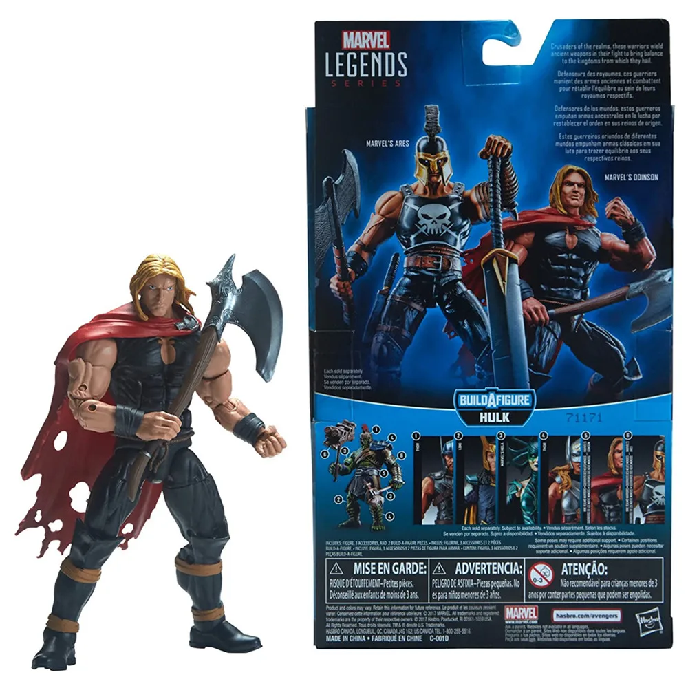 

Hasbro Marvel Thor Legends Series 6-inch Nine Realms Warriors Odinson Action Figure Toy