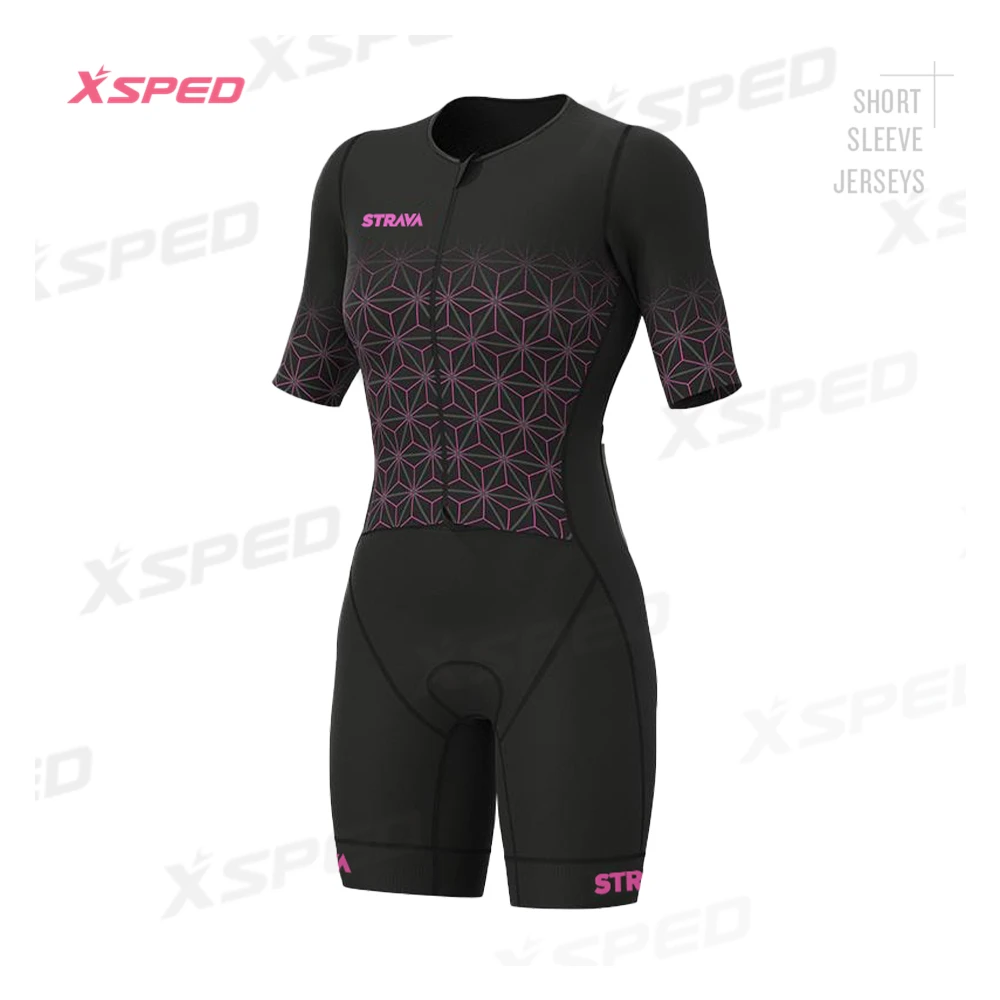 

STRAVA лето на открытом воздухе корпус для триатлона женские Велоспорт Джерси MTB велосипед скафандр спортивный костюм ciclismo Велоспорт одежда Д...
