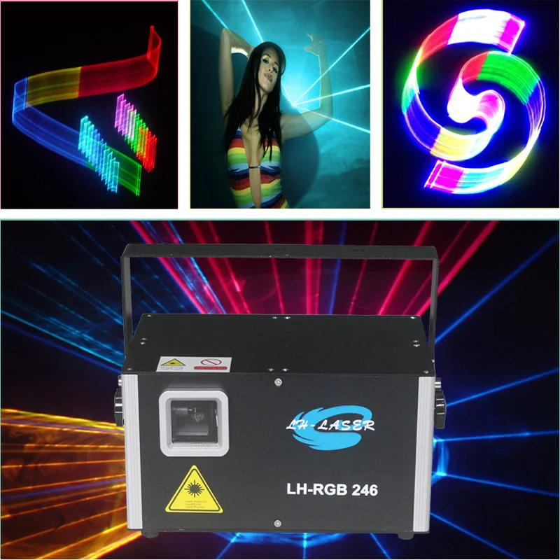 2500mw PC Control 3D проектор для лазерного шоу laser show светильник stage швейной машины|laser