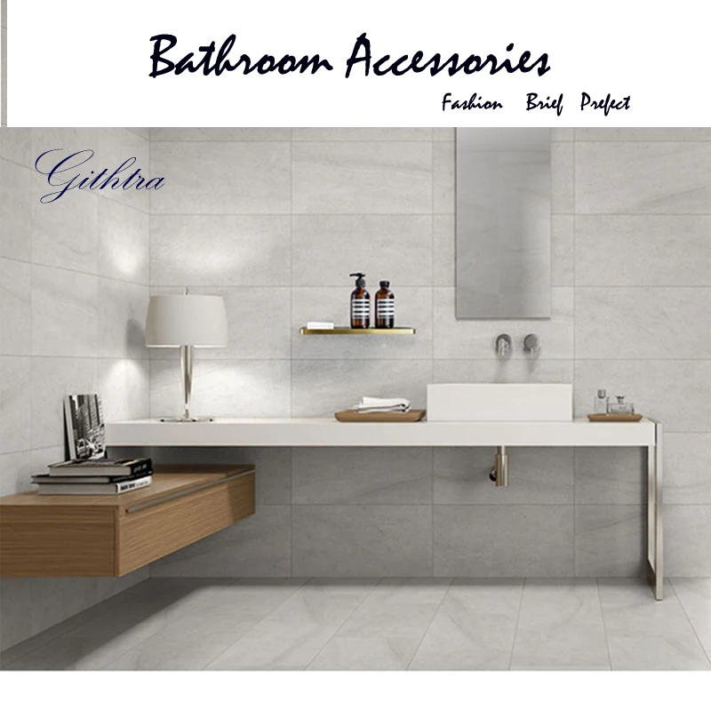 1 шт. полка для ванной комнаты из цельного цинкового сплава держатель шампуня