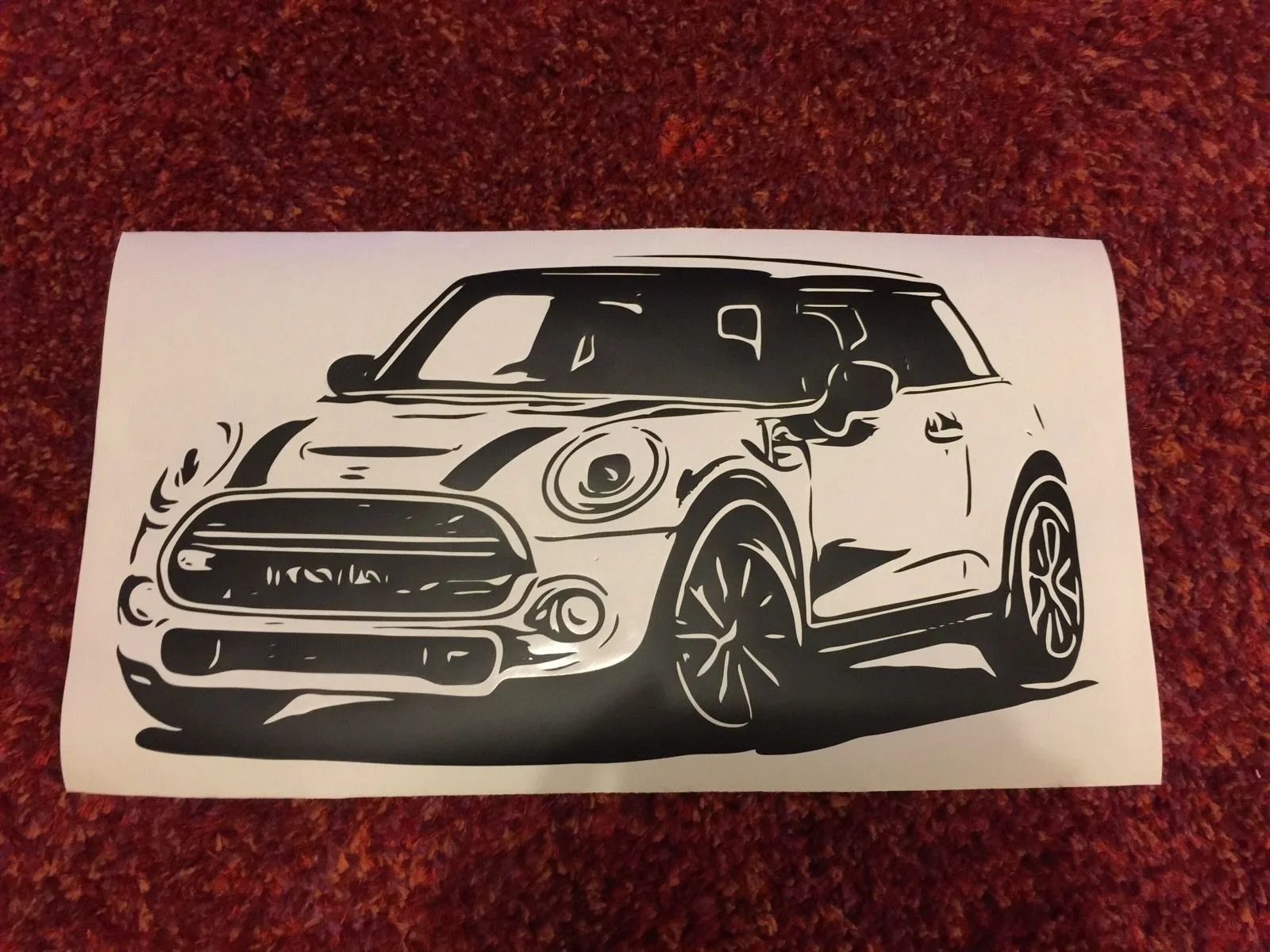 

Для Mini Cooper BMW массивная Эпическая настенная виниловая наклейка разных размеров