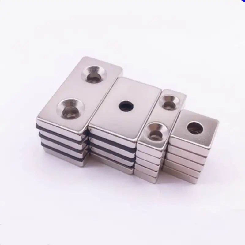 Neodymium Magnet N35 Block Countersunk Permanet Strong Magnets Accept Custom Size | Other Tool Parts