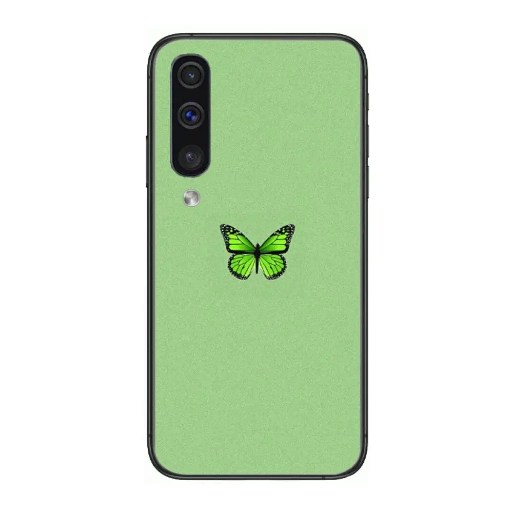 

Butterfly Pattern Cover Phone Case Hull For Samsung Galaxy A 3 5 6 7 8 9 E 2018 Plus 2017 E S Black Shell Art Cell Cover TPU