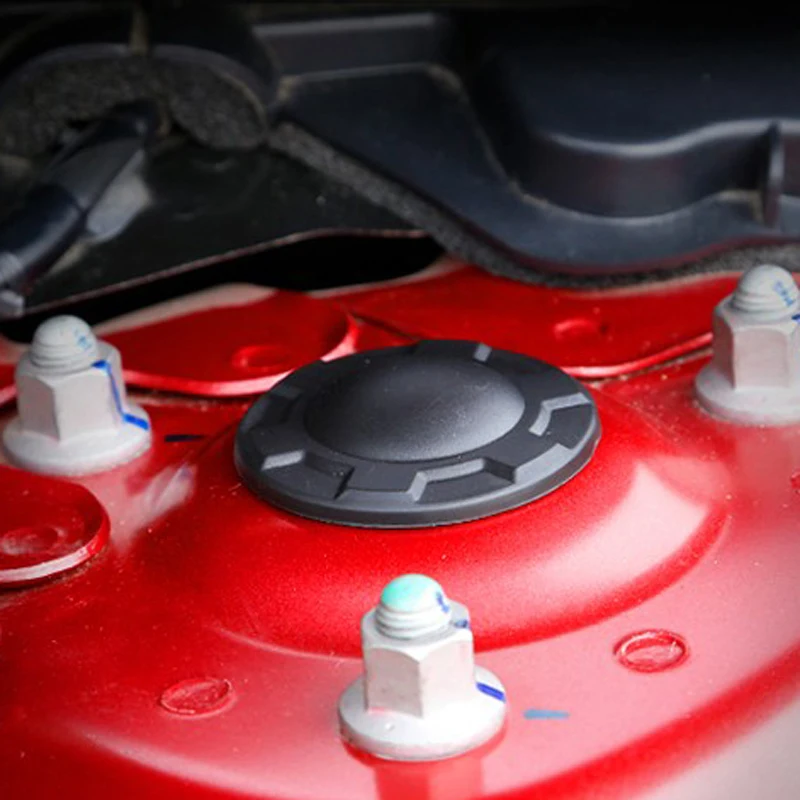 2 шт. ABS черный чехол для амортизатора пылезащитный подходит Mazda 3 6 CX5 CX 5 9 2014 2015 2017