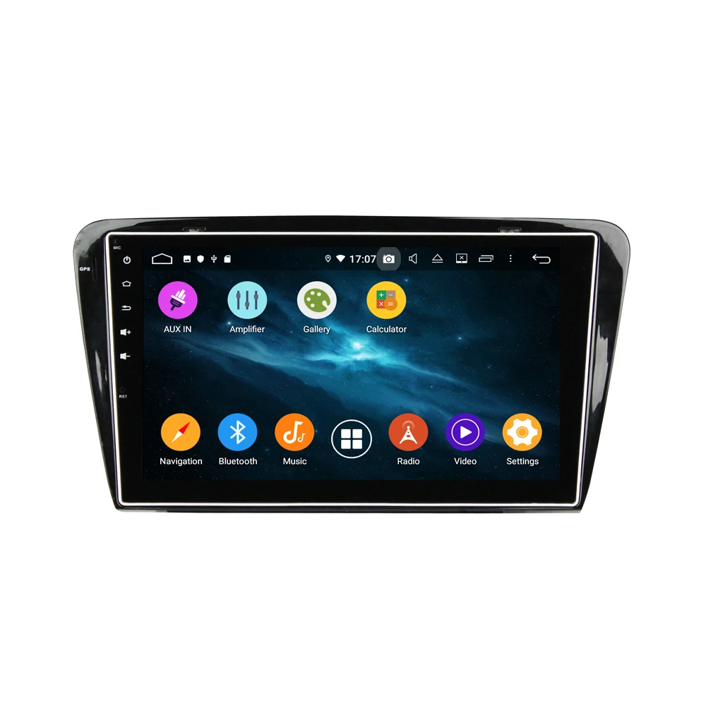 Автомагнитола на Android 9 с DSP мультимедийный видеоплеер GPS-навигацией для SKODA Octavia 2014