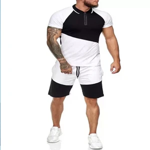 2021 hot selling summer t shirt pants set casual brand fitness jogger pants t shirt hip hop fashion mens tracksuits free global shipping