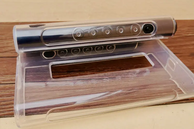 Мягкий прозрачный чехол из ТПУ с кристаллами для FiiO M15|Бамперы| |
