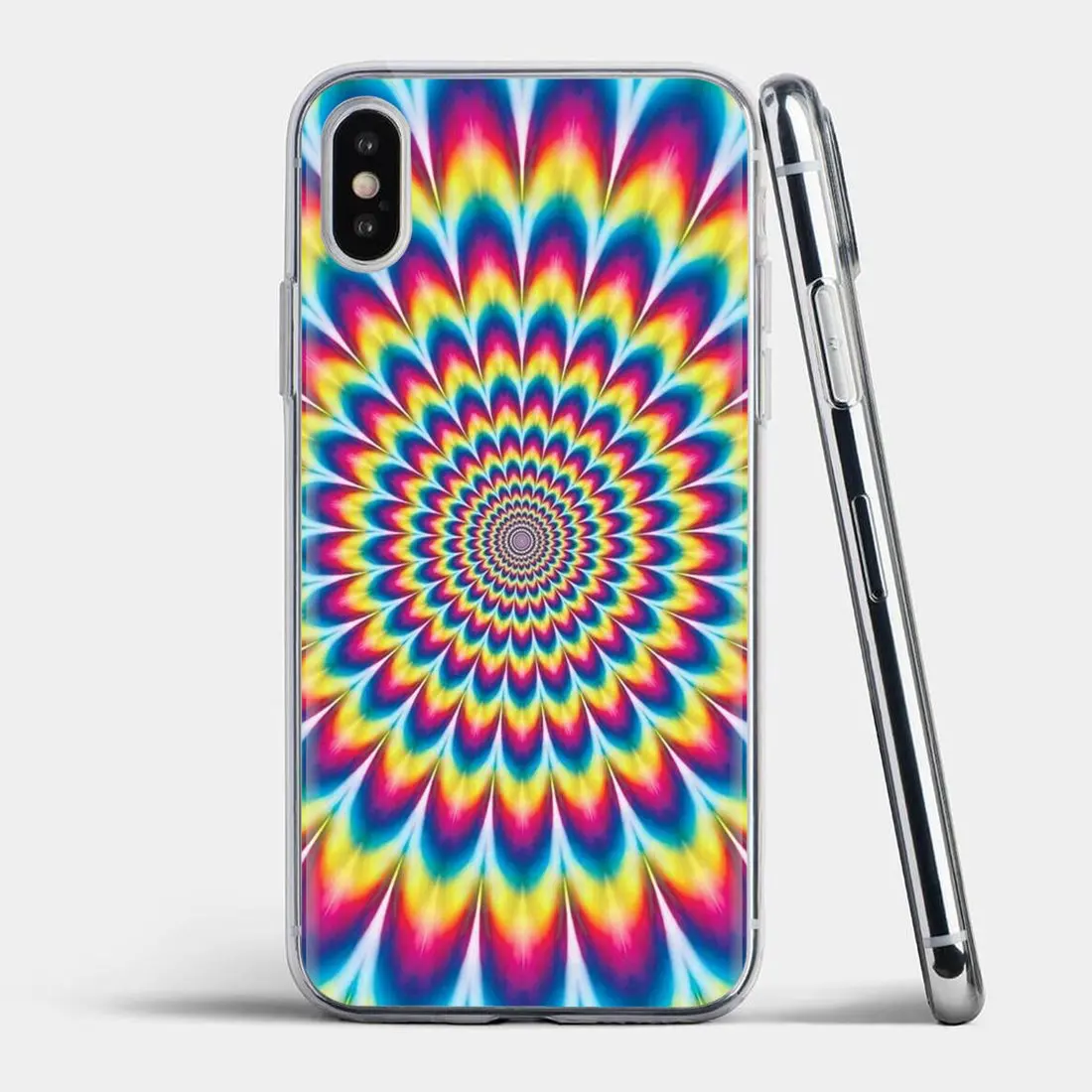 Для Xiaomi Redmi 4A 7A S2 Note 8 3 3S 4 4X 5 Plus 6 7 6A Pro Pocophone F1 Trippy Tie Dye Peace силиконовый чехол-кошелек |