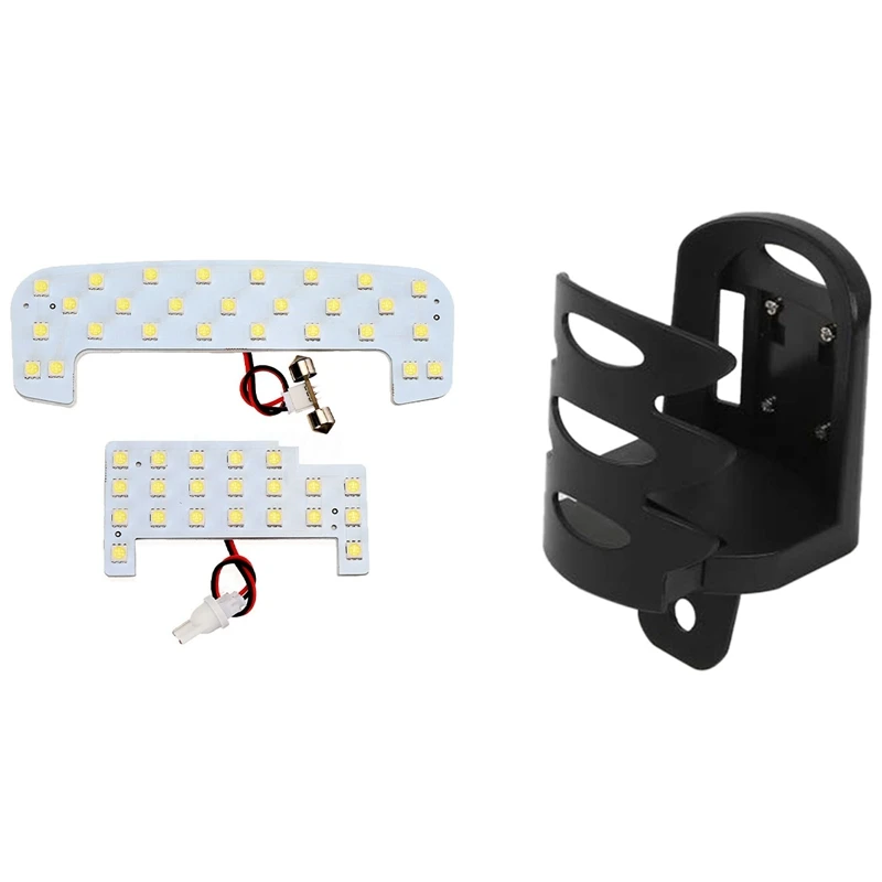 

2 комплекта автомобильные аксессуары: 1 шт. автомобиль инструмент Панель держатель стакана воды и 1 набор 12V светодиодный настольная лампа ги...