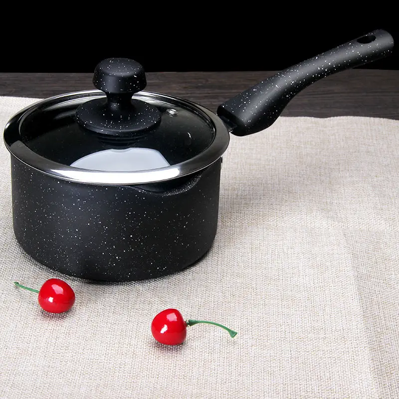 Milk Pot Non-stick Small Baby Food Supplement Instant Noodle Soup Universal | Дом и сад
