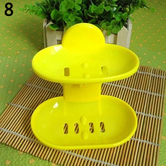 Ванная комната двухслойная сильная присоска мыльница слив держатель тарелка