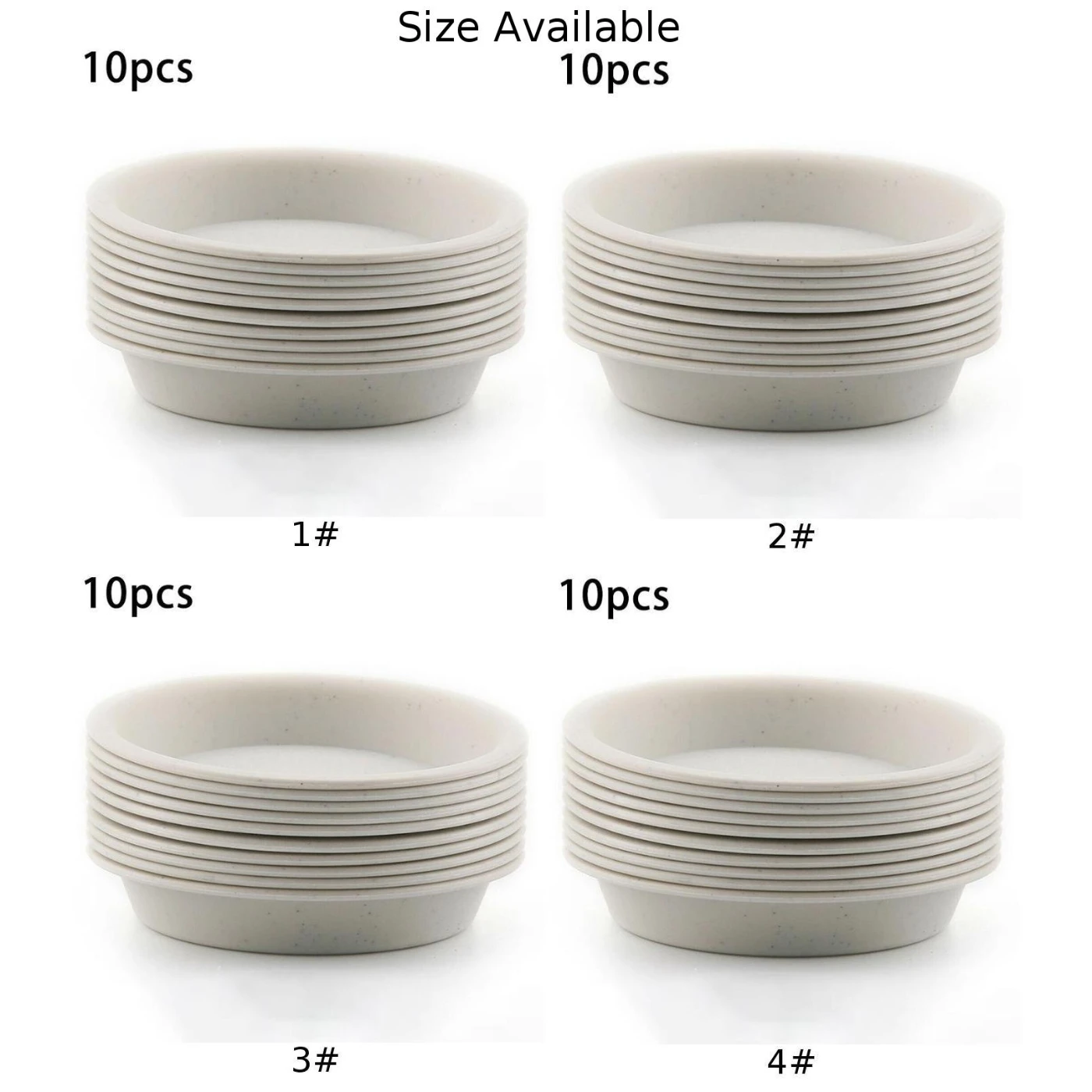 10 шт./компл. цветочный горшок для растений блюдце круглое основание плантатор