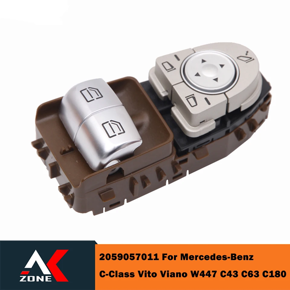 

Переключатель Стеклоподъемника для Mercedes-Benz C-Class Vito Viano W447 C43 C63 C180 2059057011/2059050302