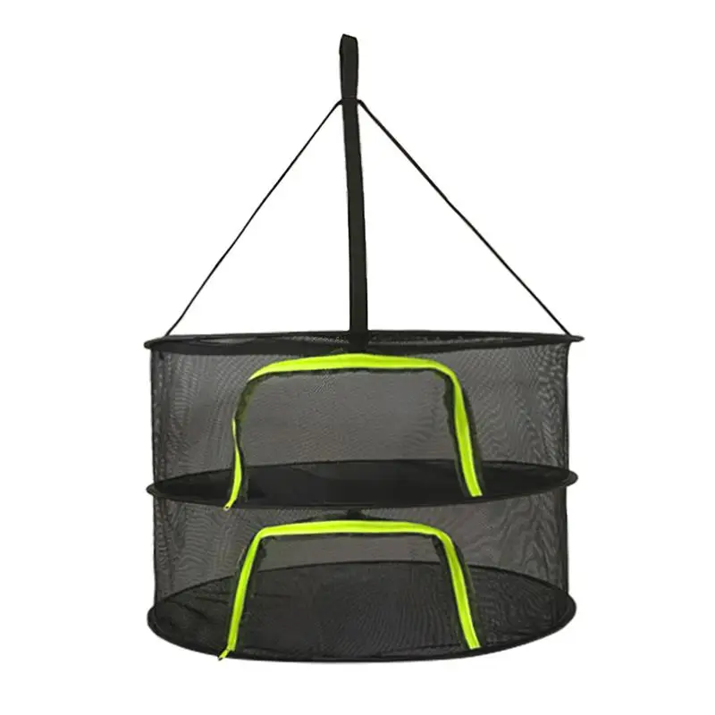 Сушилка для трав на молнии складная двухслойная сетчатая сушилка мешок Сушки