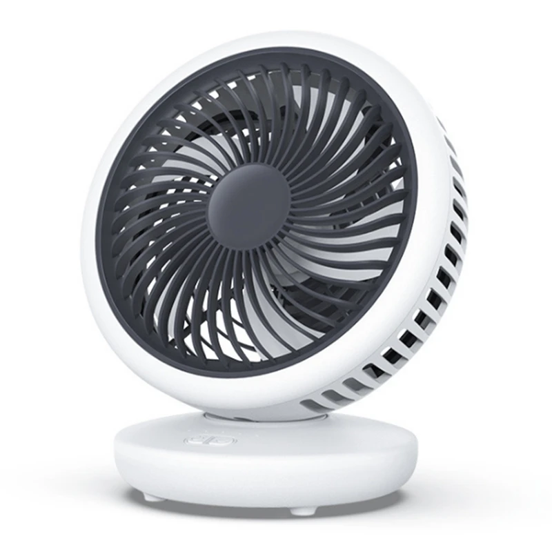 

Rechargeable Fan USB Portable Desktop Fan Oscillating Desktop Fan