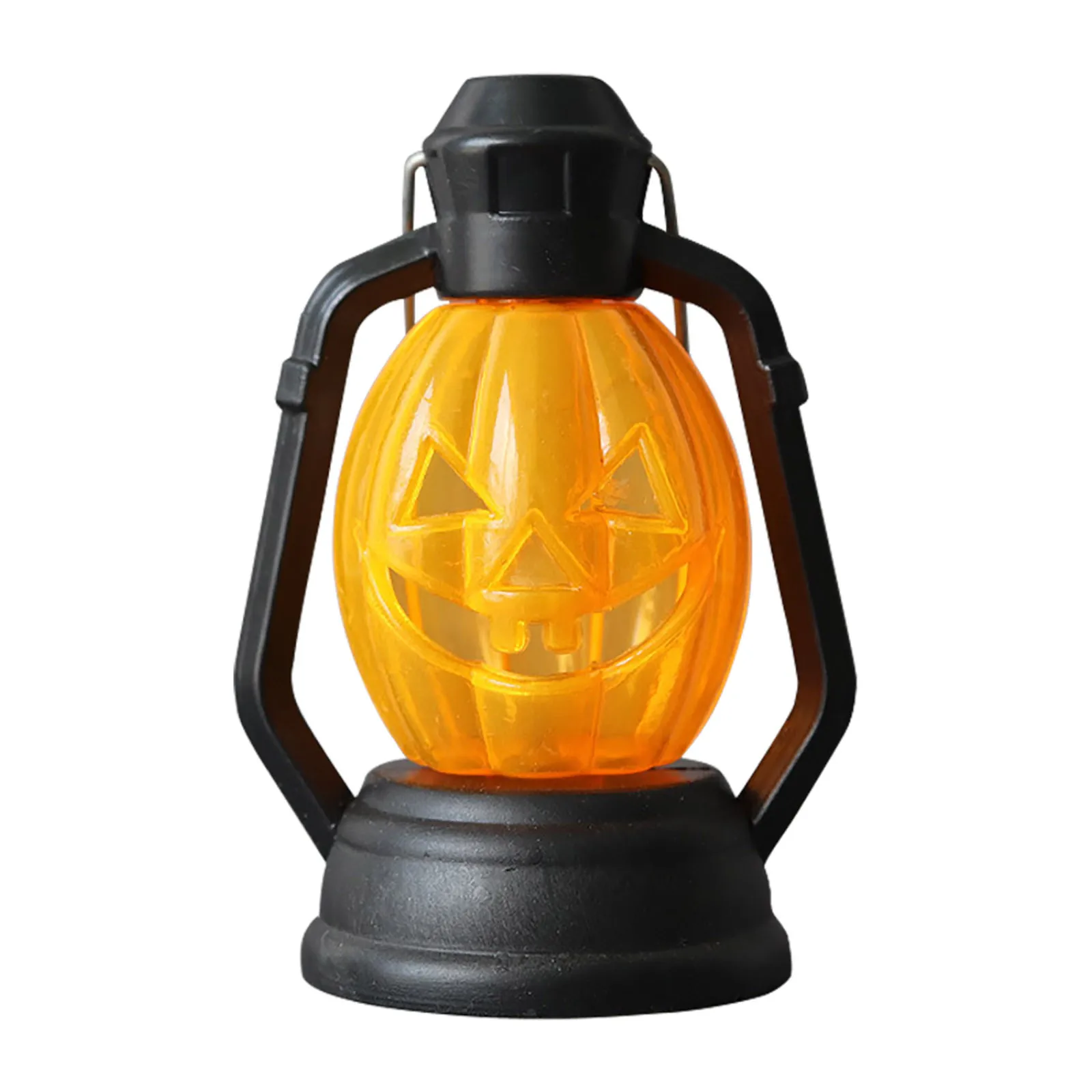 

Halloween Pumpkin Skull LED Pony Lantern Outdoor Hanging Smiling Pumpkin Lantern Small Night Light Creative Holiday Party Lamp