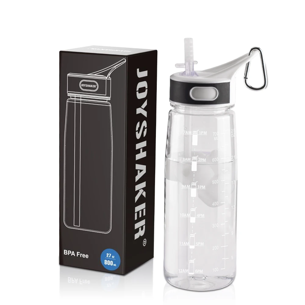 Бутылки для воды joyshaker с соломинкой спортивные бутылки отвечает BPA бесплатно