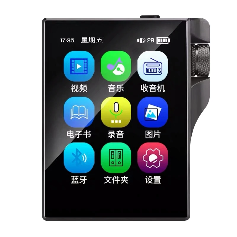 

X10 Music Player with Bluetooth 4.2 16GB Portable 2.4 Inch Contact Screen High Fidelity Lossless Sound Quality Player