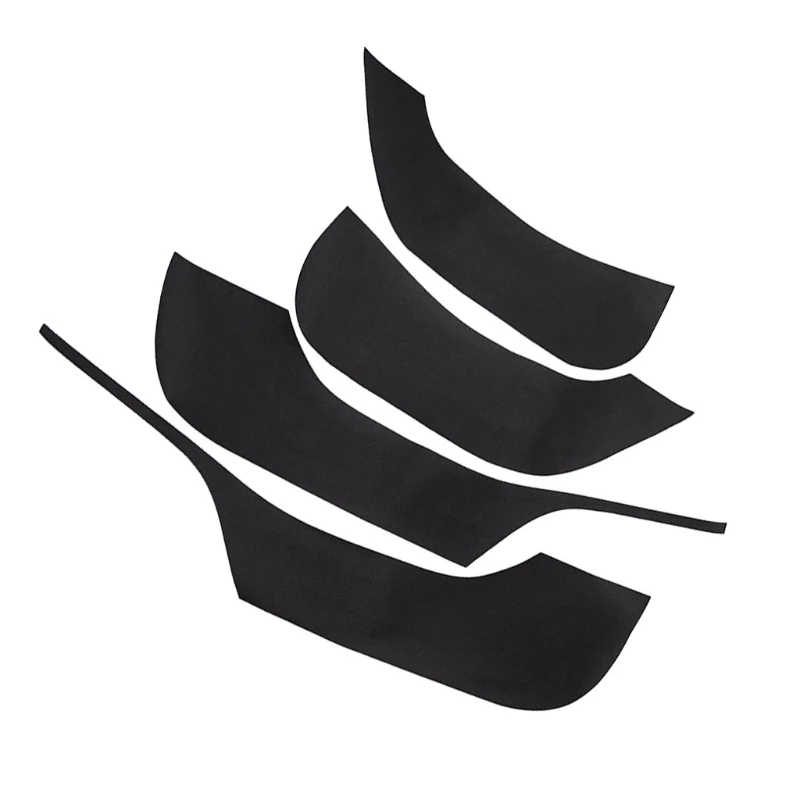 

4 шт. наклейки на дверь автомобиля, защита от грязи, коврик, наволочка для Tesla T3EF