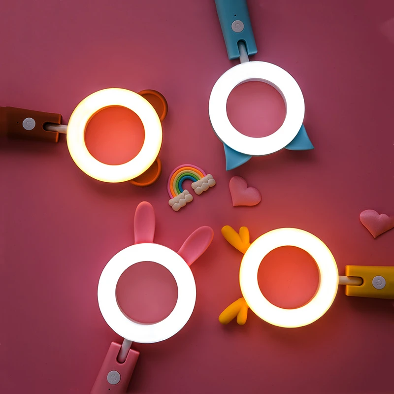 Светодиодная настольная лампа для домашних животных с USB-зарядкой и защитой глаз