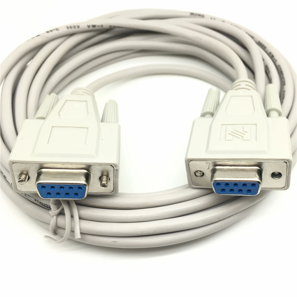 Кабель rs 232 db9 db9. Null modem cable. кабель rs232 для е7-22.