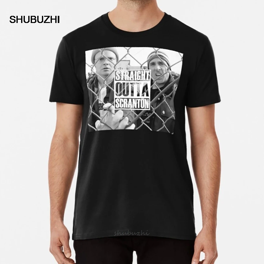 Футболка Scranton мужская с надписью The Office Dunder Mifflin Dwight брендовая тенниска летняя