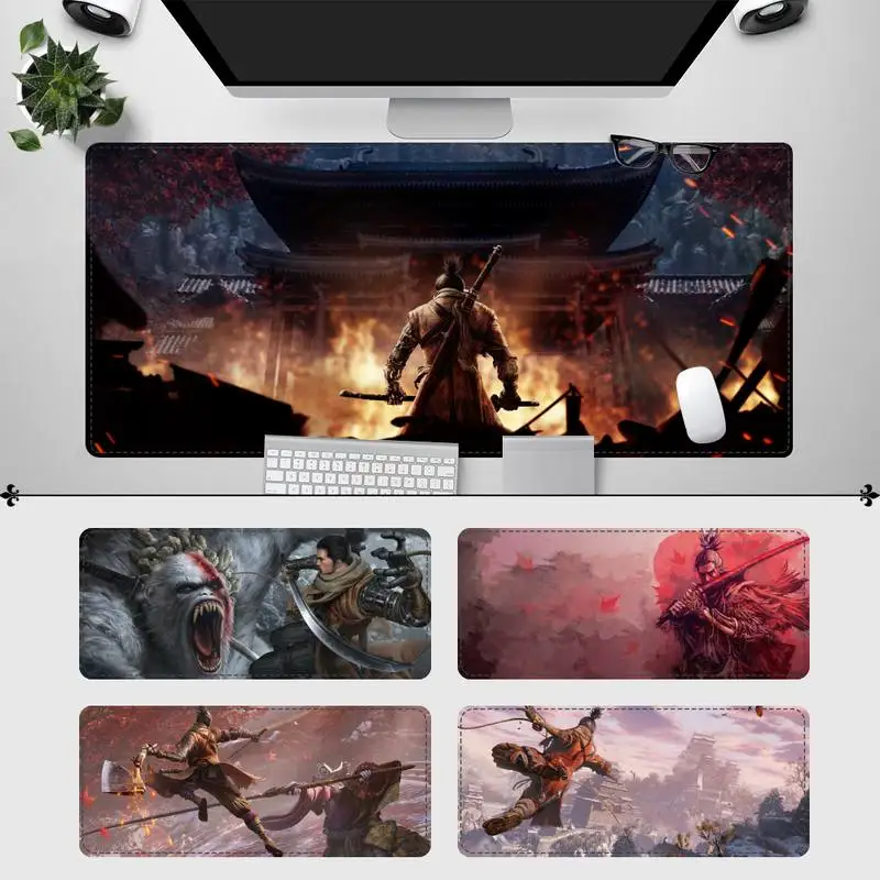 

Protection Sekiro Shadows Mouse Pad Gamer Keyboard Maus Pad Desk Mouse Mat Game Accessories For Overwatch