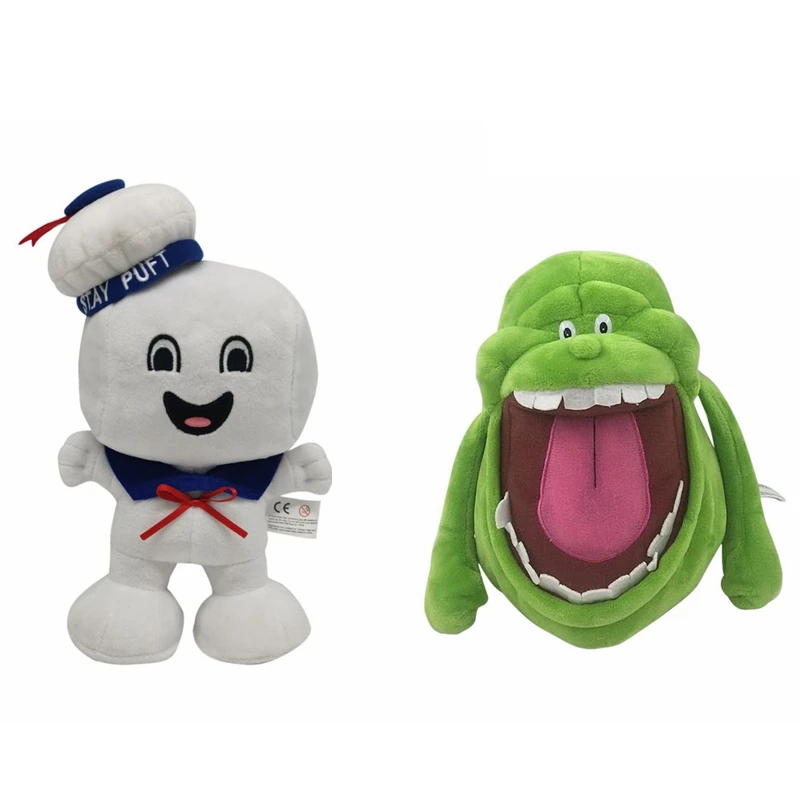 2 шт./компл. винтажные Охотники за привидениями 3 Stay Puft Marshmallow Man and Slimer мягкая