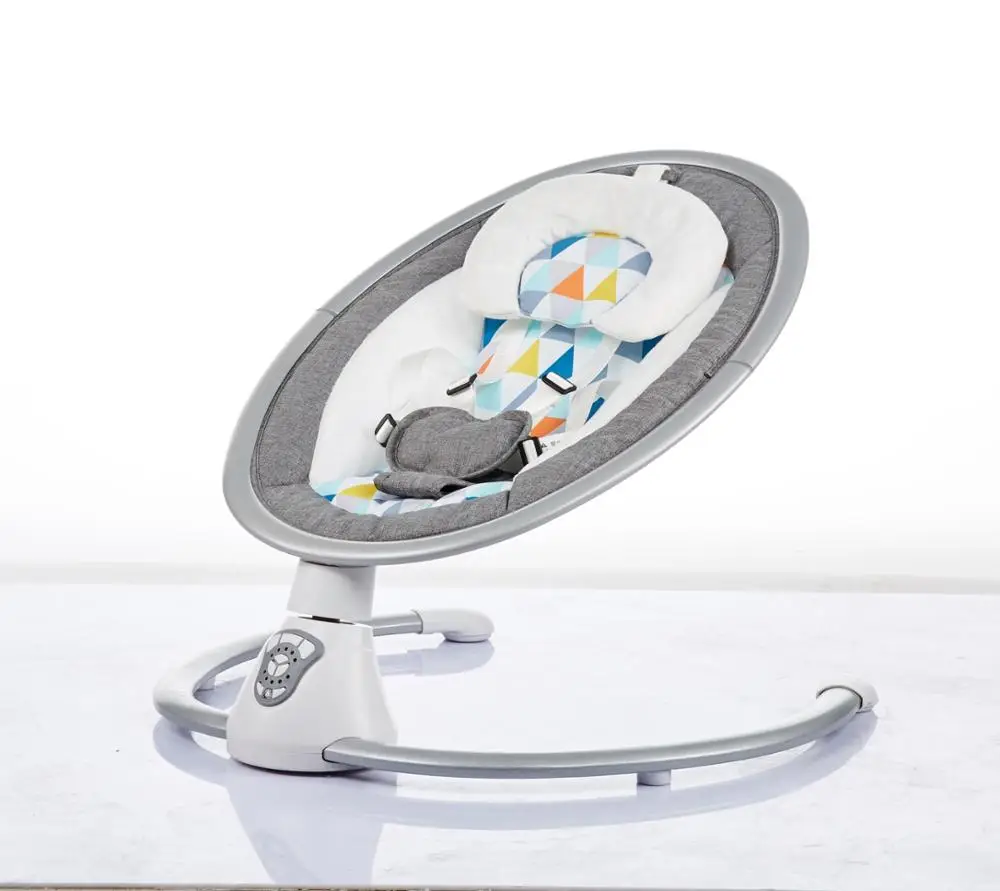 Электрокачели детское кресло-качалка 0-3 Детская электрическая колыбель