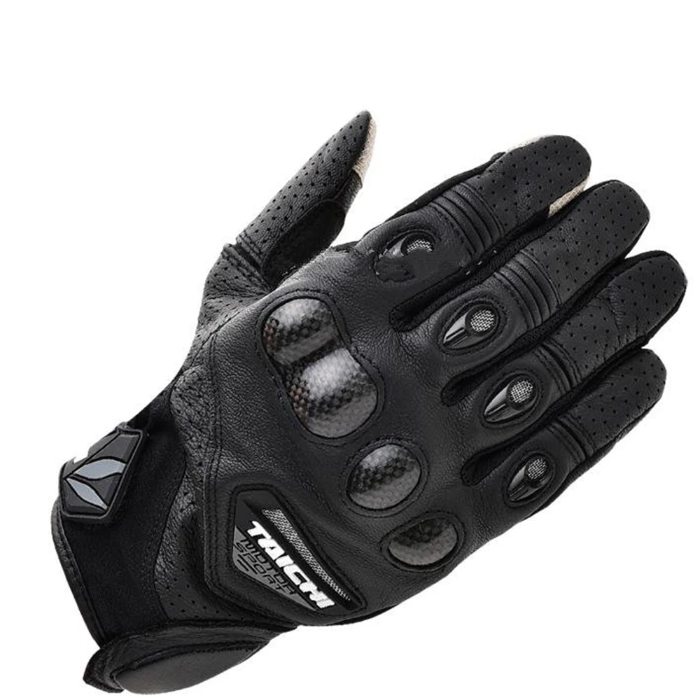

RST 417 Velcocity Leather Mesh Carbon Gloves Motocross Motorbike MTB ATV Bike Riding Mens