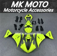 motorcycle fairings kit fit for yzf r1 2009 2010 2011 bodywork set high quality abs injection new neon black fluorescence