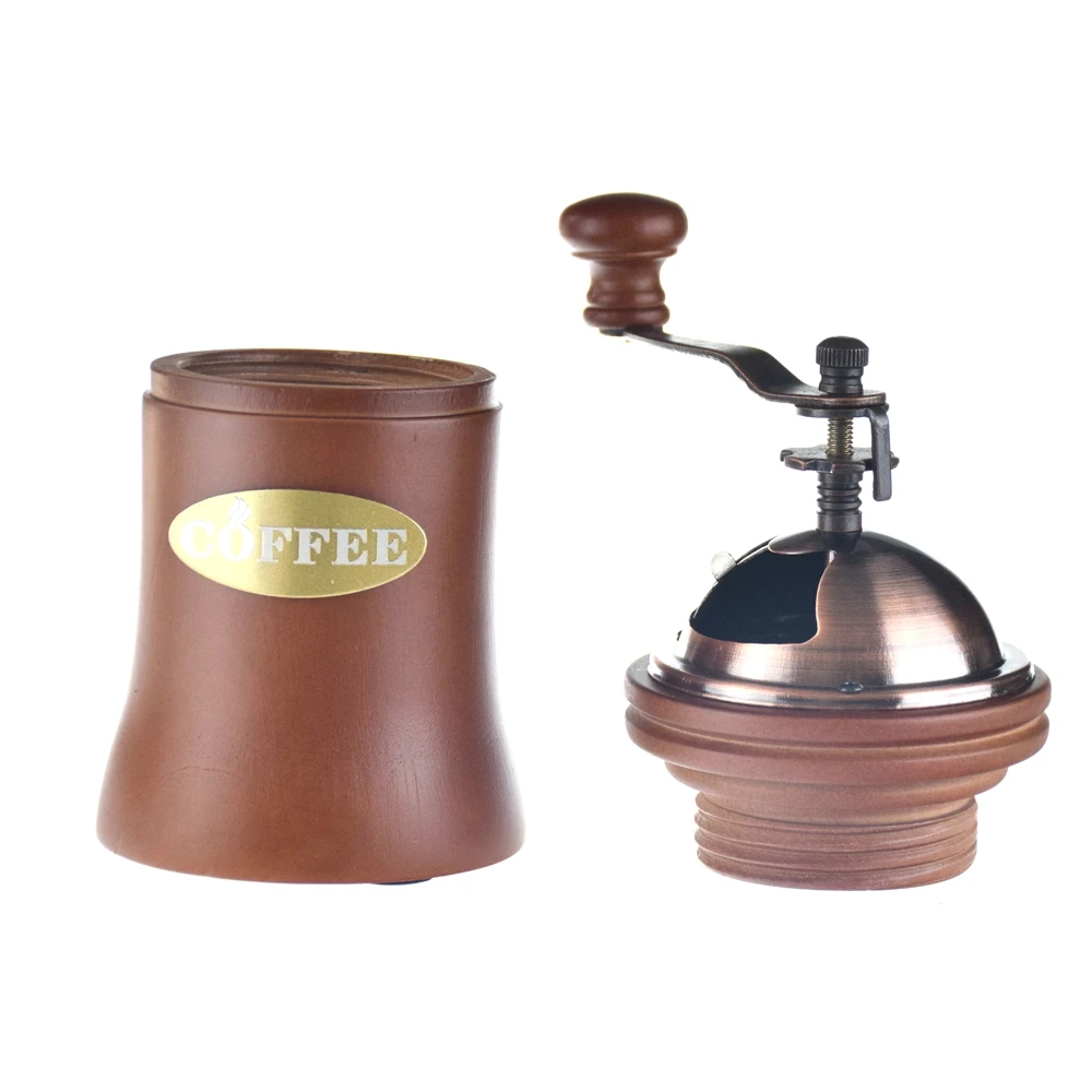 Эко-кофемолка в винтажном стиле деревянная кофемолка V60 бариста эспрессо