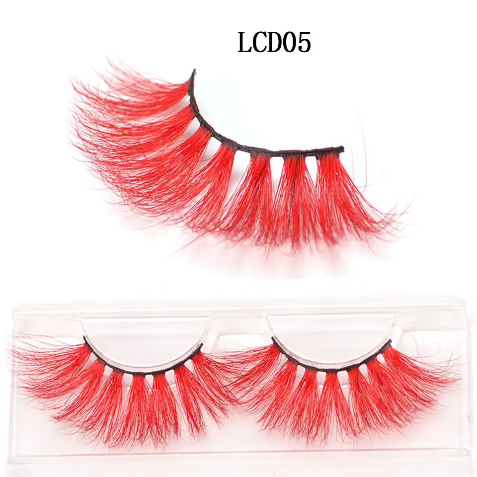 Ресницы из норки для макияжа Объемные Накладные ресницы 25 мм упаковочная коробка