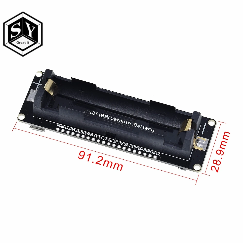 Great IT WEMOS WiFi и Bluetooth Батарея ESP32 инструмент разработки ESP32 батарея esp8266 ESP WROOM 32 ESP32 хорошее