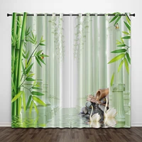 tree window drapes botanical floral printed curtains for boys girls blossom flower window curtains for bedroom living room decor