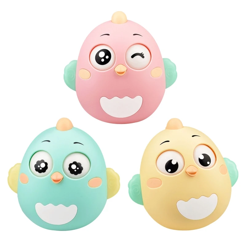 

Baby Newborn Toys Nodding Tumbler Toys For Kid Ring Bell Cute Roly-poly