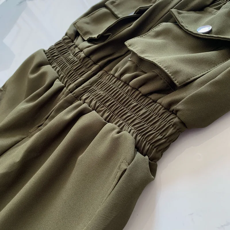 Модные комбинезоны с открытыми плечами для мамы и дочки одинаковая семейная