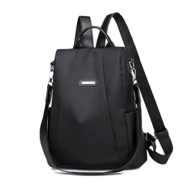 Женский водонепроницаемый рюкзак из ткани Оксфорд однотонный дорожный