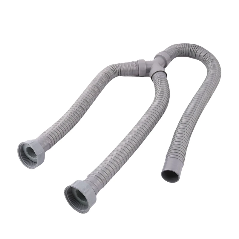 3.3Ft Washing Machine PVC Y Shaped Drain Discharge Hose Washer Pipe Connector | Plumbing Hoses
